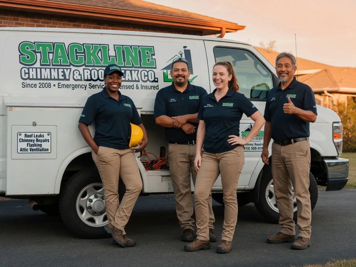 Chimney flashing repair company in Roseville, MI